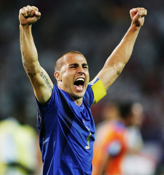 Tiểu sử Huyền thoại bóng đá Fabio Cannavaro