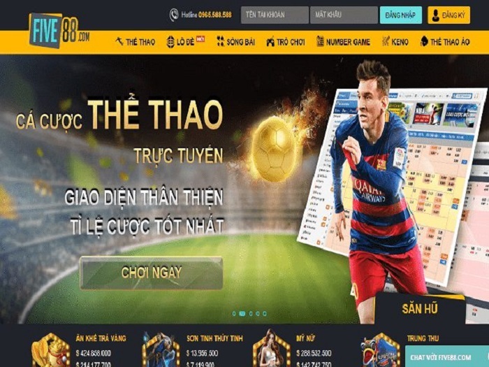 Five88 | Đánh giá Five88 | Link vào Five88 mới nhất