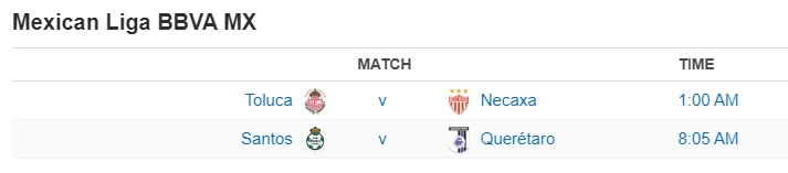 Mexican Liga BBVA MX